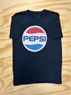 Pepsi Graphic Short Sleeve Tee Mens Medium Crewneck T Shirt